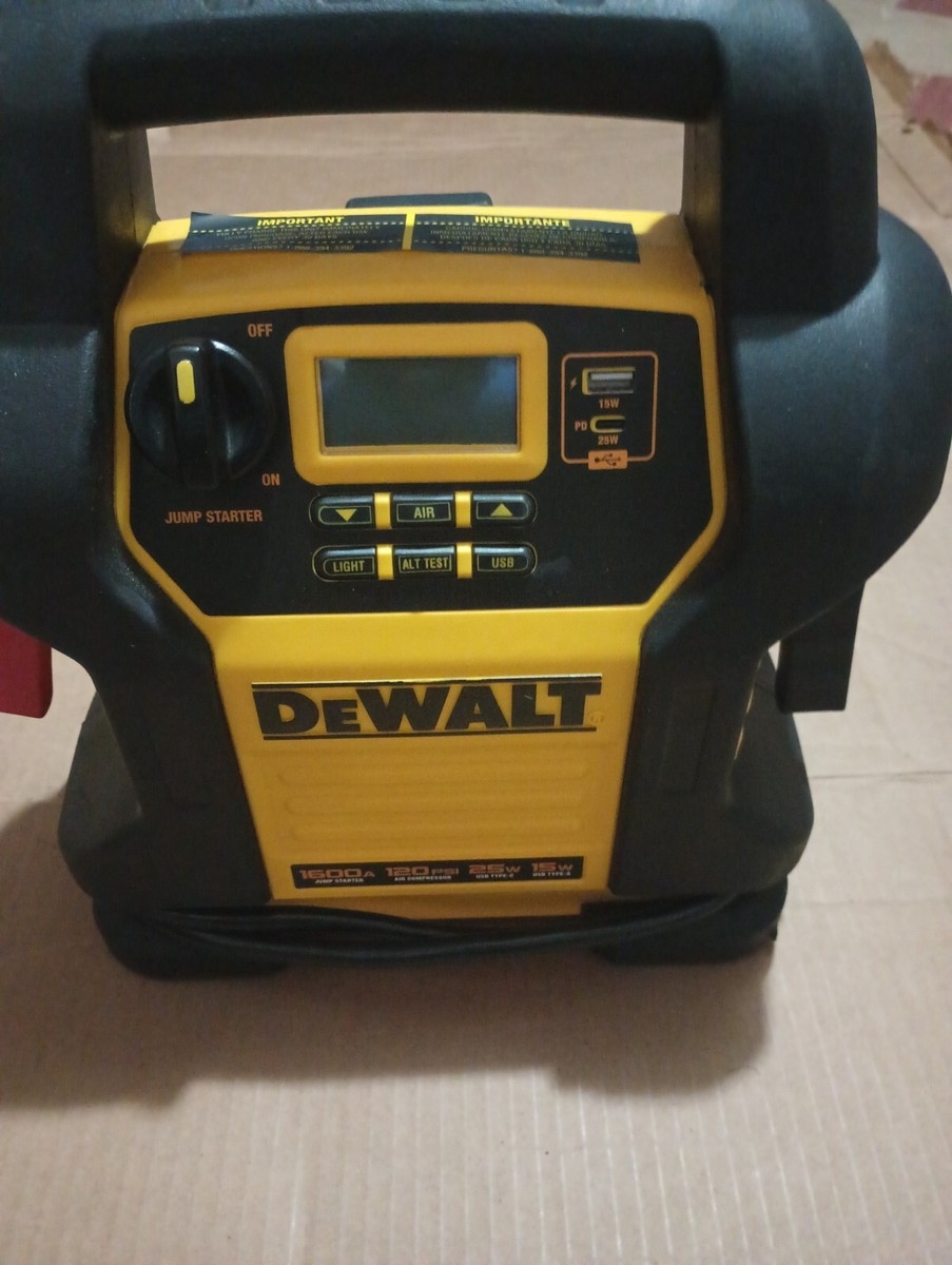 dewalt 1600 amp jump starter