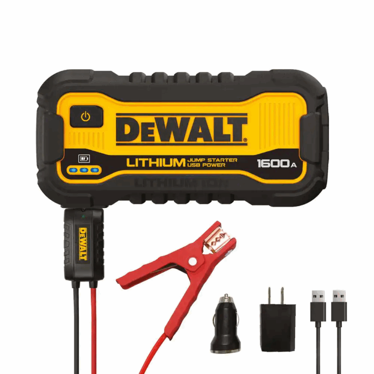 DEWALT 1600 Peak Amp Lithium Jump Starter With USB Power Bank EBay