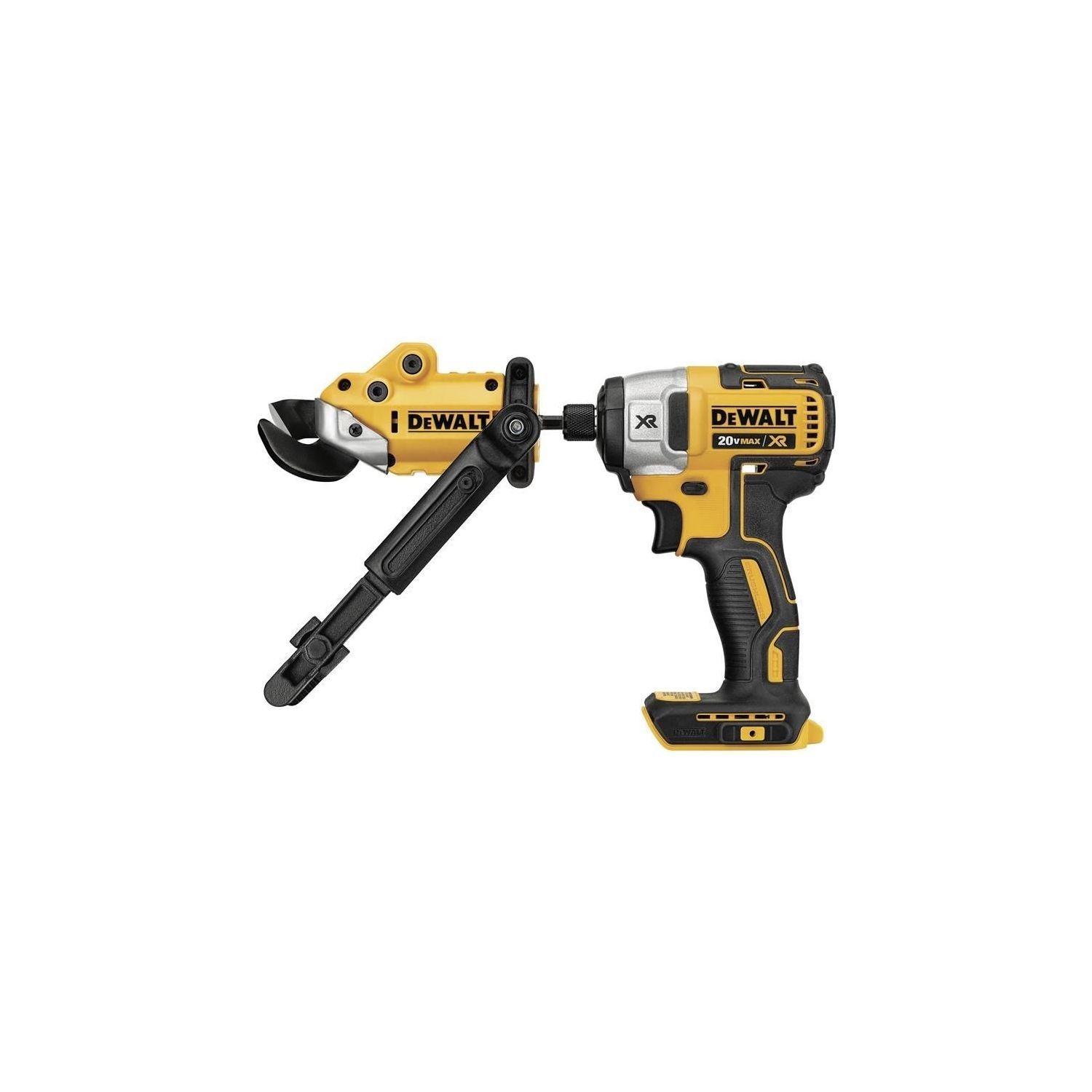 dewalt metal shear attachment