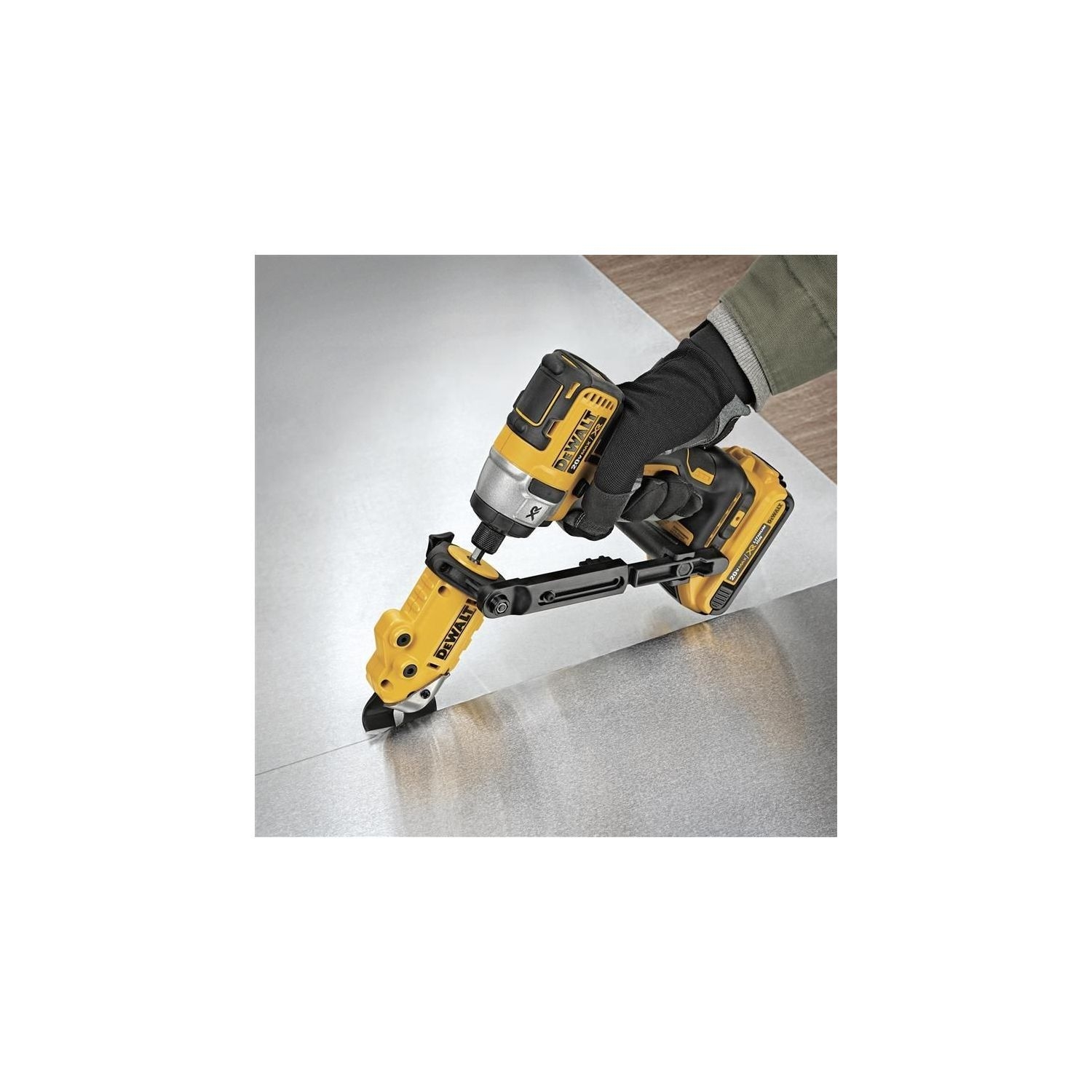 DeWalt 18 Gauge Cordless Shear Attachment K L Jack