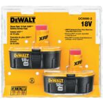 DEWALT 18 Volt 2 0 Pack Nickel Cadmium NiCd 2 4 Ah 2 4 Ah Battery In The Power Tool Batteries Chargers Department At Lowes