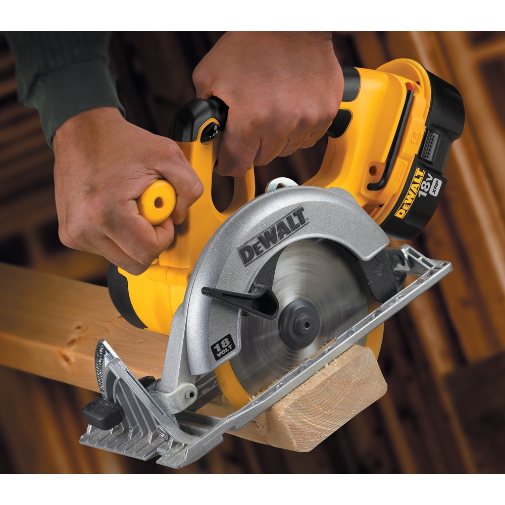 DEWALT 18 volt 6 1 2 in Cordless Circular Saw Bare Tool In The 