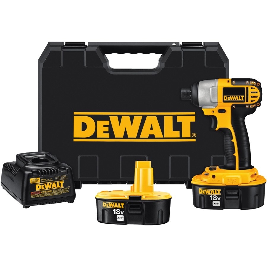 DEWALT 18 volt Cordless Impact Driver 2 Batteries Included Charger Included And Hard Case Included At Lowes