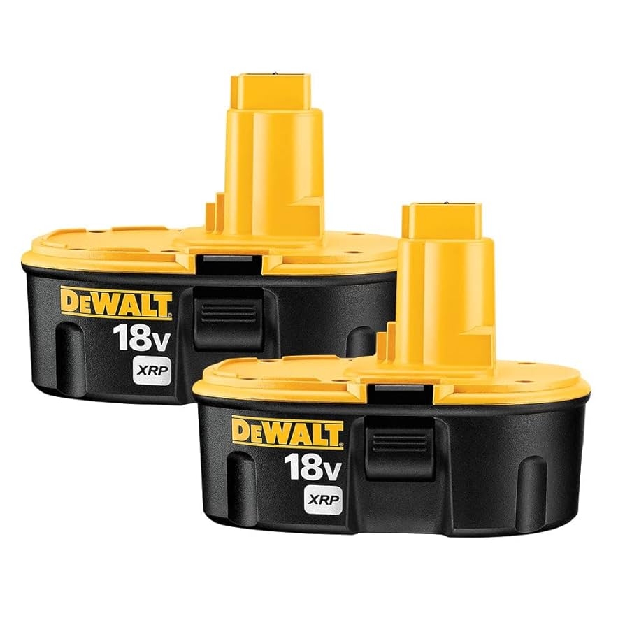 DEWALT 18V Battery XRP Combo Pack DC9096 2 Cordless Tool Battery Packs Amazon