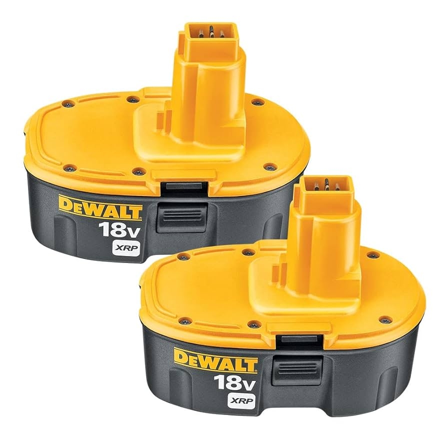 DEWALT 18V Battery XRP Combo Pack DC9096 2 Cordless Tool Battery Packs Amazon
