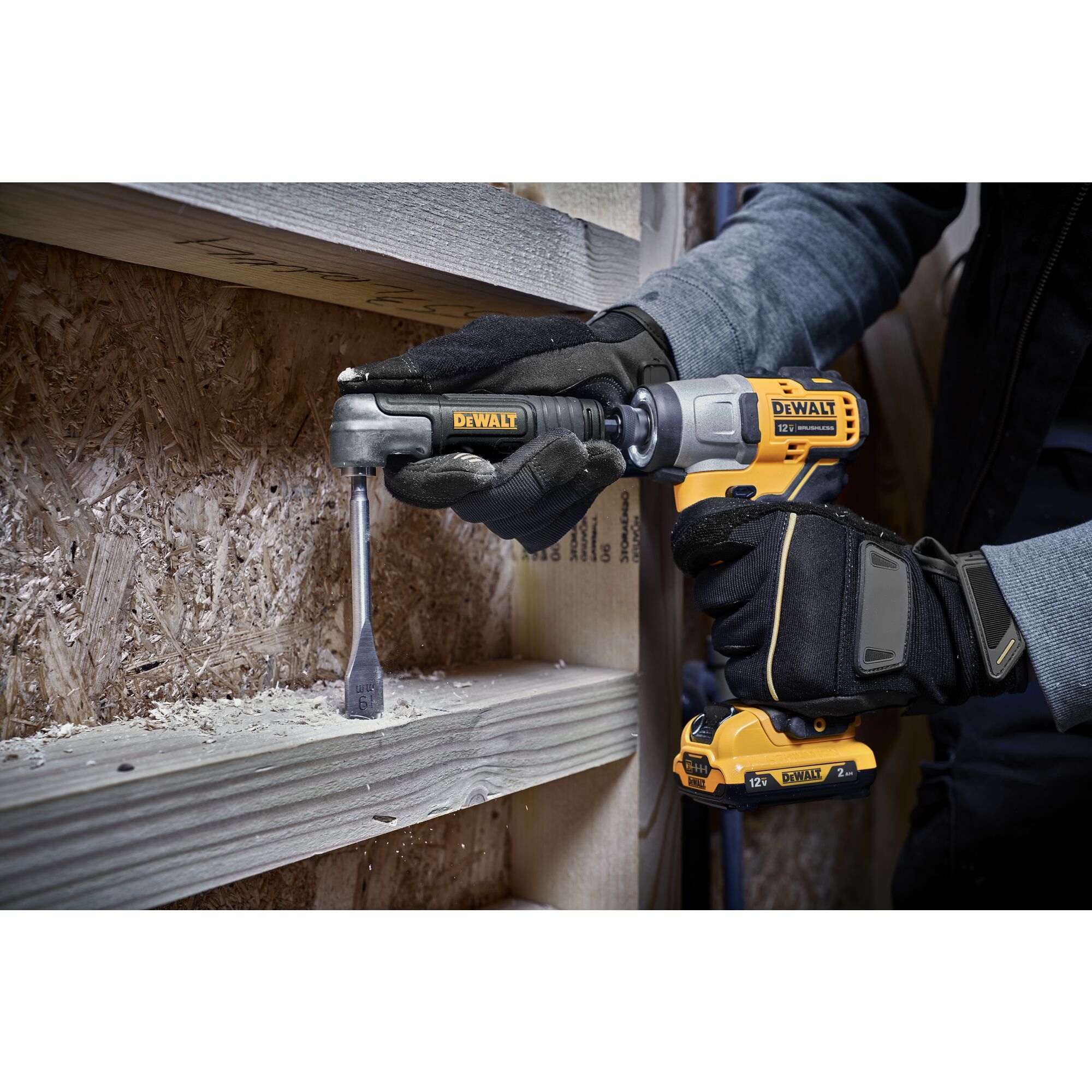 DEWALT 2 In 1 Modular Right Angle Drill Attachment