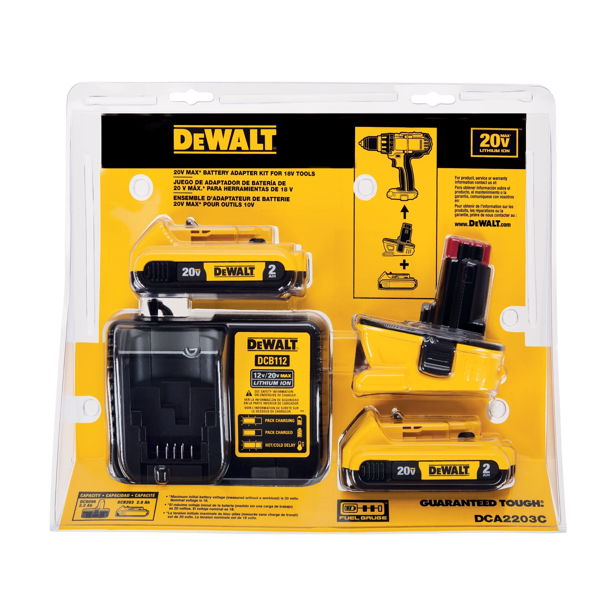 dewalt 20v battery adapter