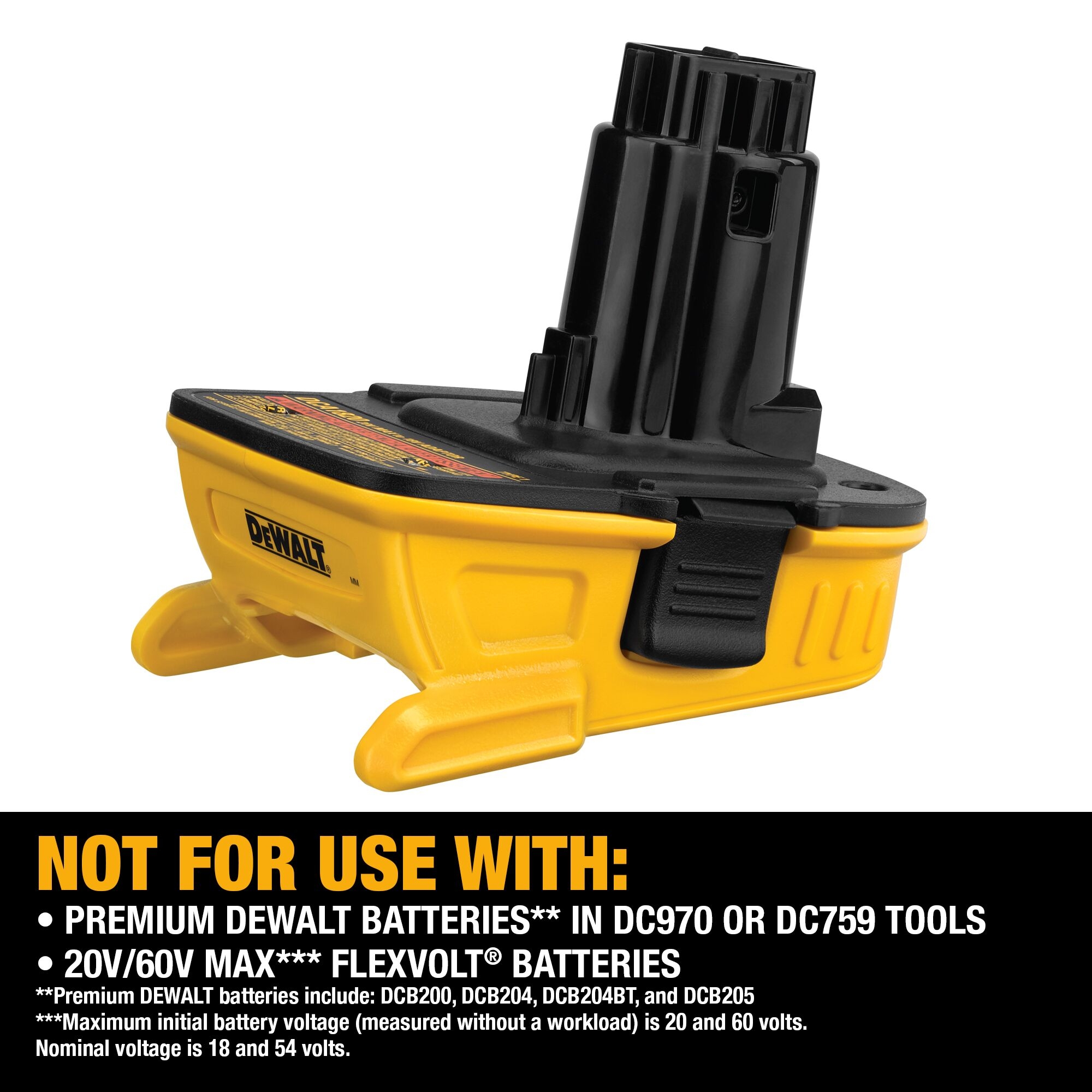 DEWALT 20 V 2 Pack Lithium Battery Adapter Kit 2 Ah DCA2203C At Lowes
