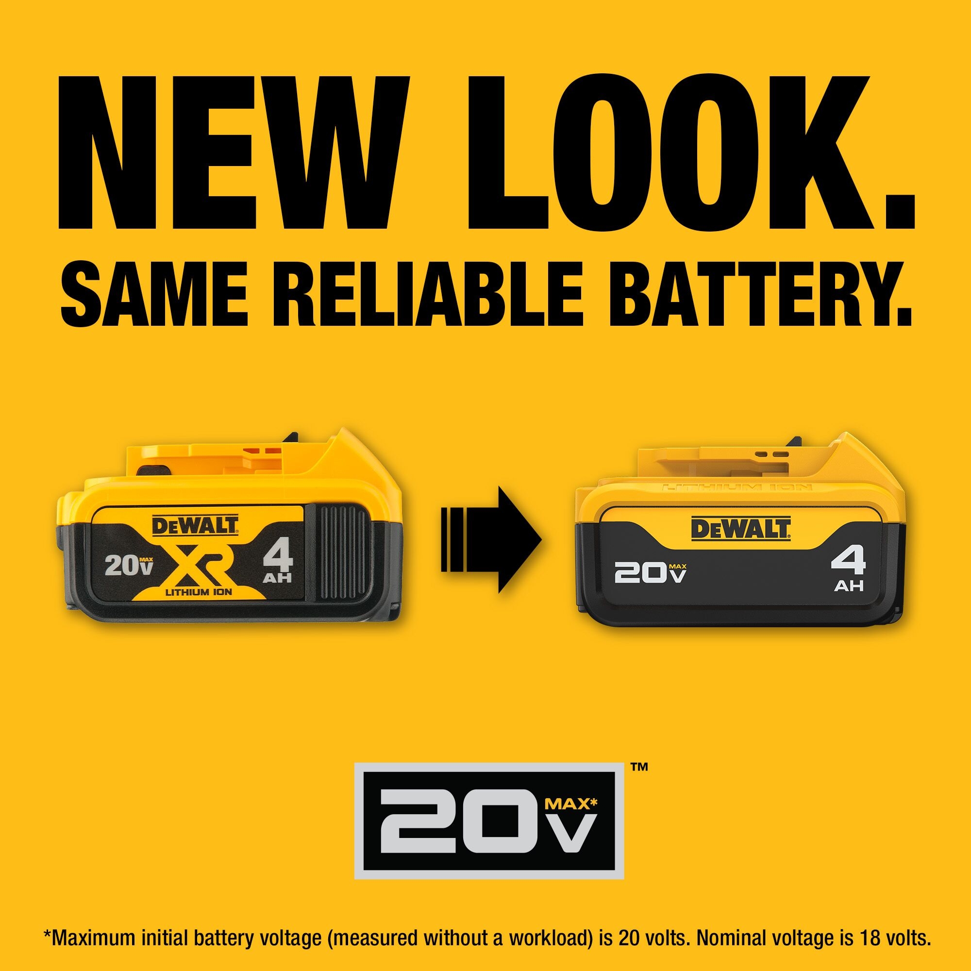 dewalt 20 volt 4ah battery