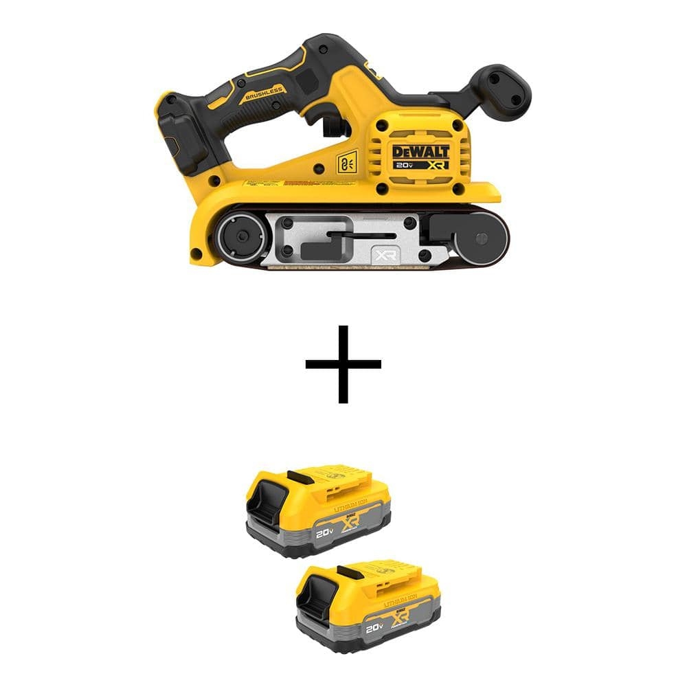 dewalt cordless belt sander