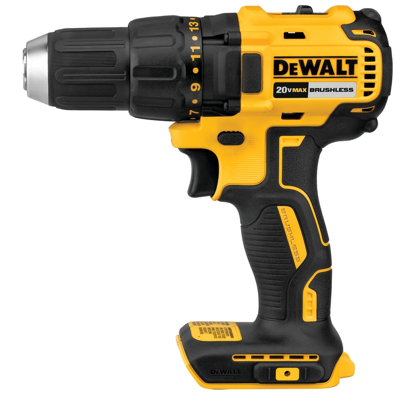 DEWALT 20 volt Max 1 2 in Keyless Brushless Cordless Drill DCD777B At Lowes