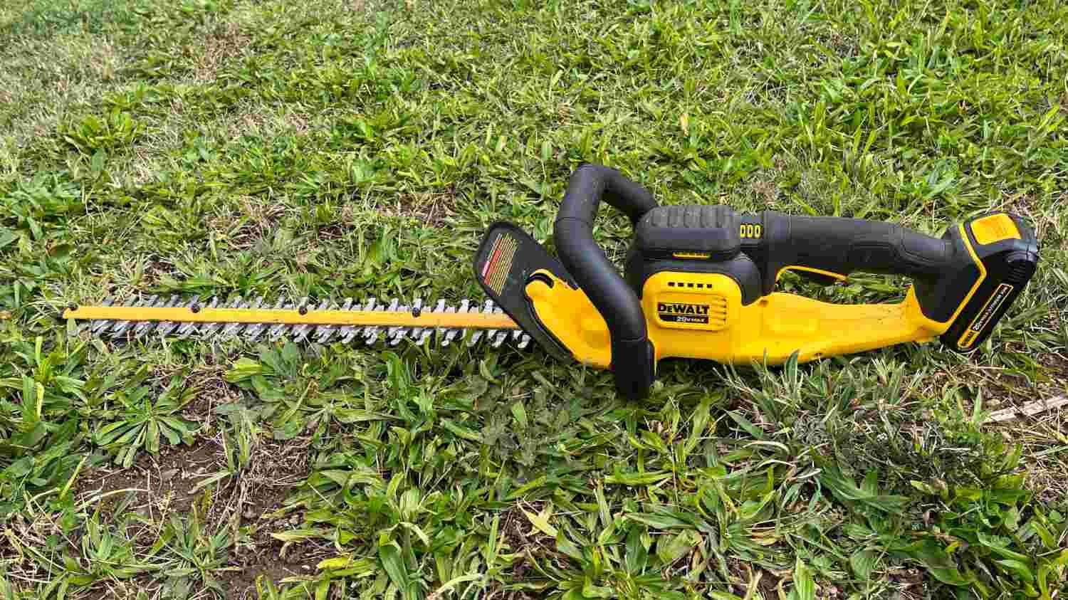 dewalt 20v hedge trimmer problems
