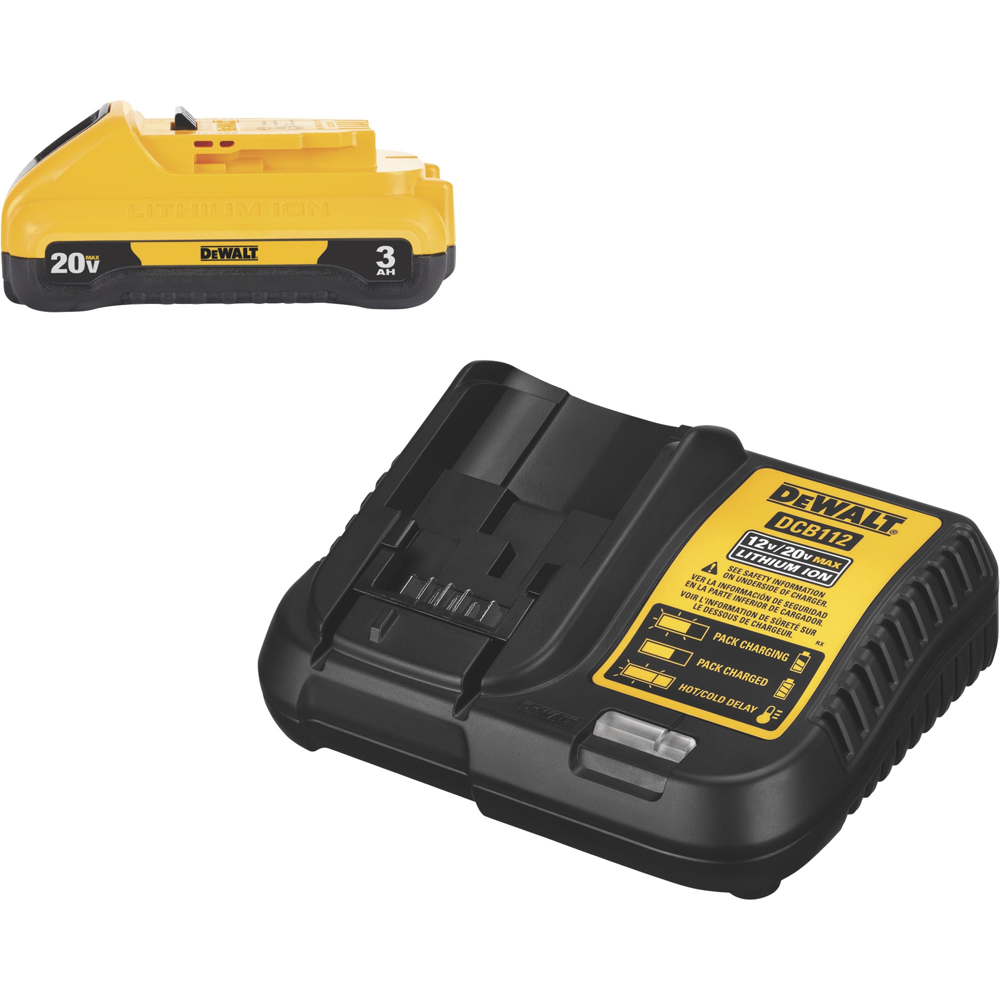 DEWALT 20 Volt MAX Starter Kit With 3 0Ah Compact Battery And Charger Model DCB230C Northern Tool