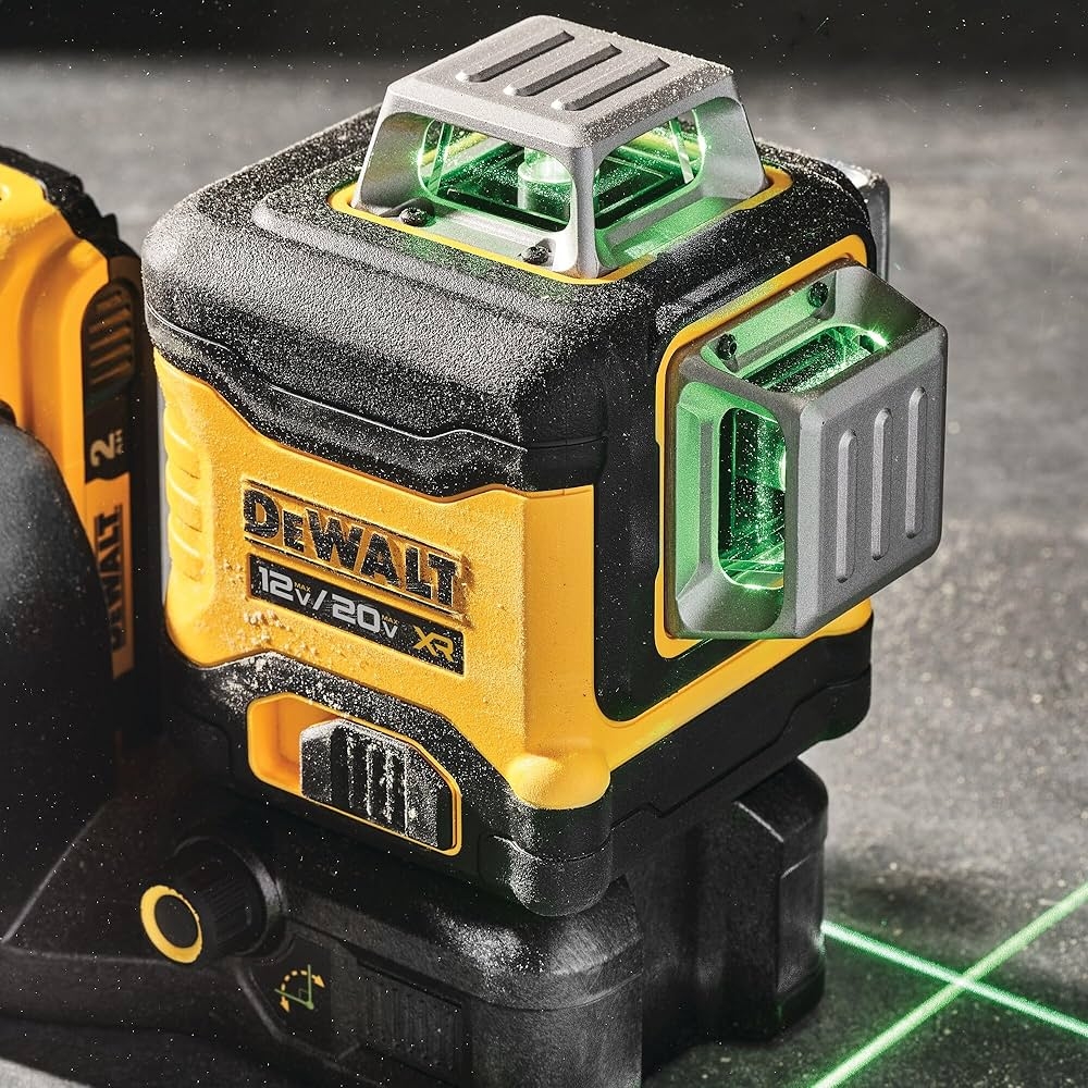 DEWALT 20V 12V MAX Laser Level 3 X 360 Green Bare Tool Only DCLE34030GB Amazon