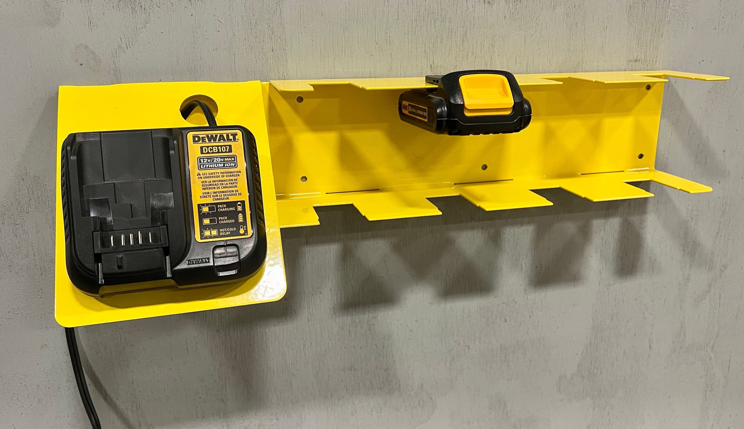 Dewalt 20v Battery Storage And Charging Station Etsy