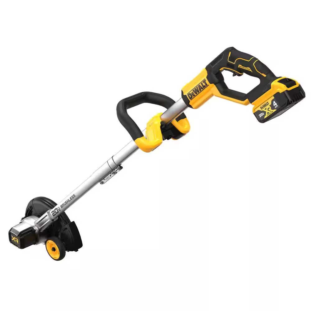 DeWalt 20V Cordless Battery Powered Lawn Edger Kit With 4Ah Battery U0026 Charger Stine Home Yard The Family You Can Build Around 
