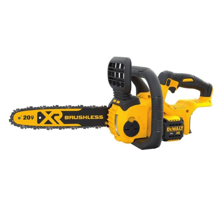 DEWALT 20V MAX 12in Brushless Cordless Battery Powered Chainsaw Tool Only DCCS620B The Home Depot