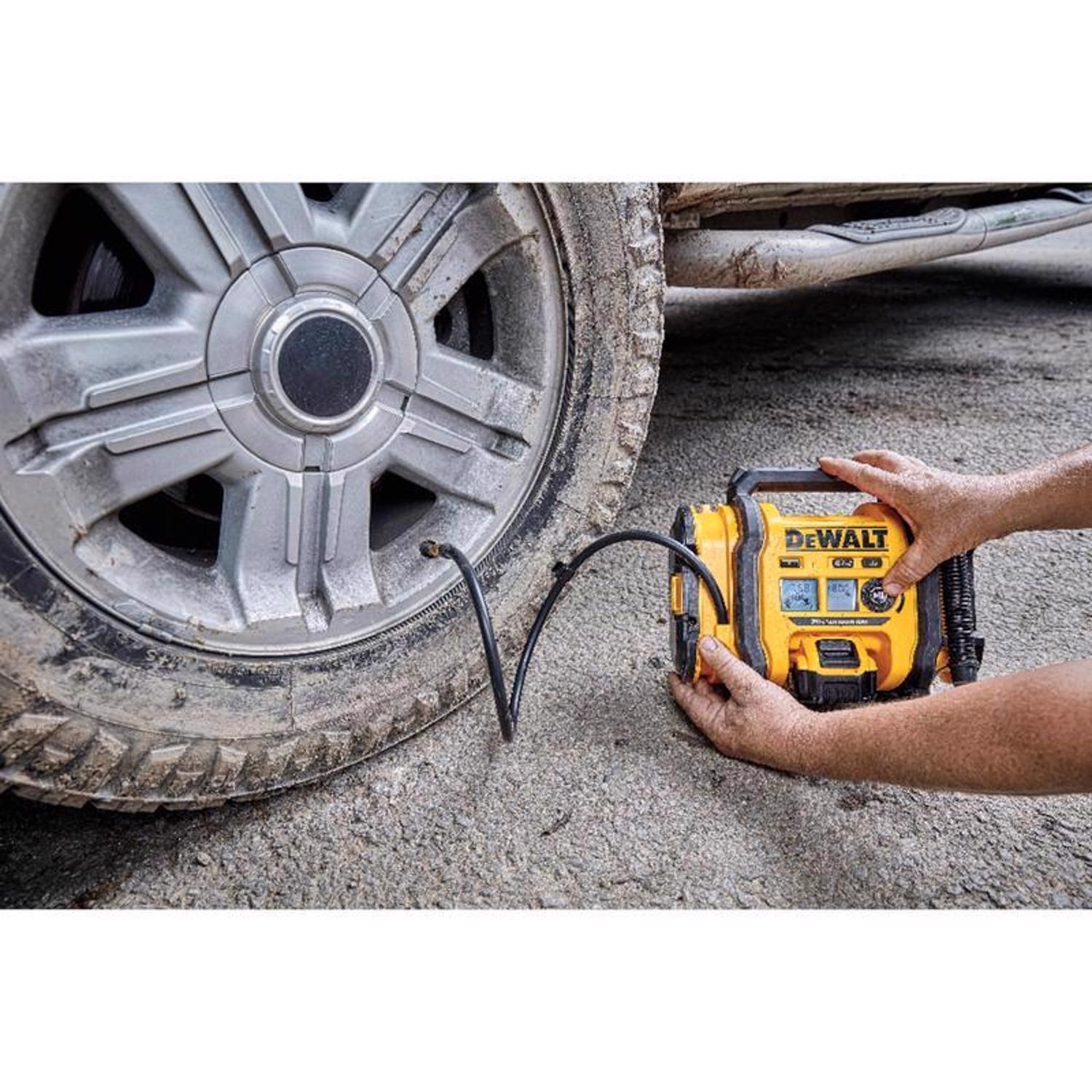 dewalt tire inflator 20v