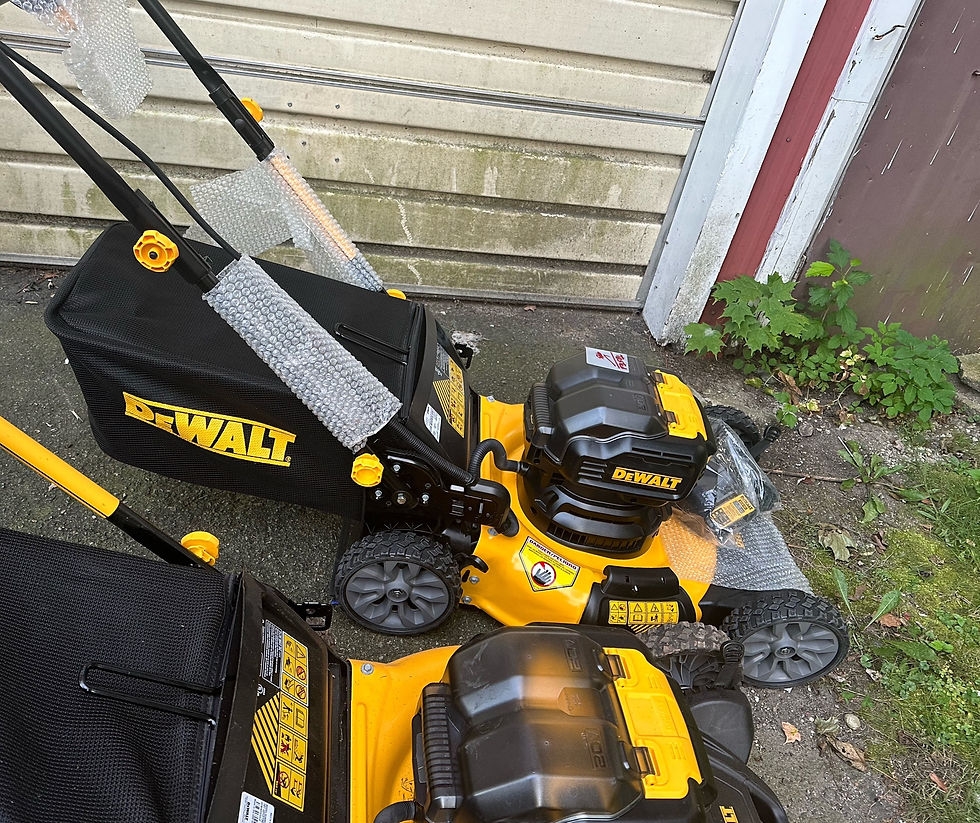 DEWALT 20V MAX 21 5 In Electric Battery Powered Walk Behind Push 
