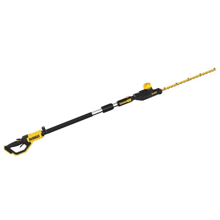 DEWALT 20V MAX 22 In Cordless Battery Powered Pole Hedge Trimmer 