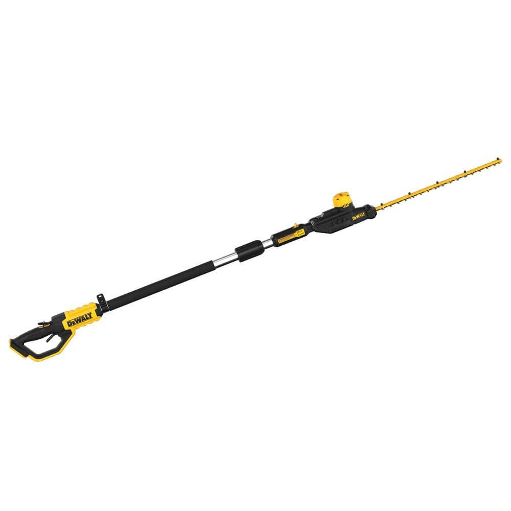 DEWALT 20V MAX 22 In Cordless Battery Powered Pole Hedge Trimmer 
