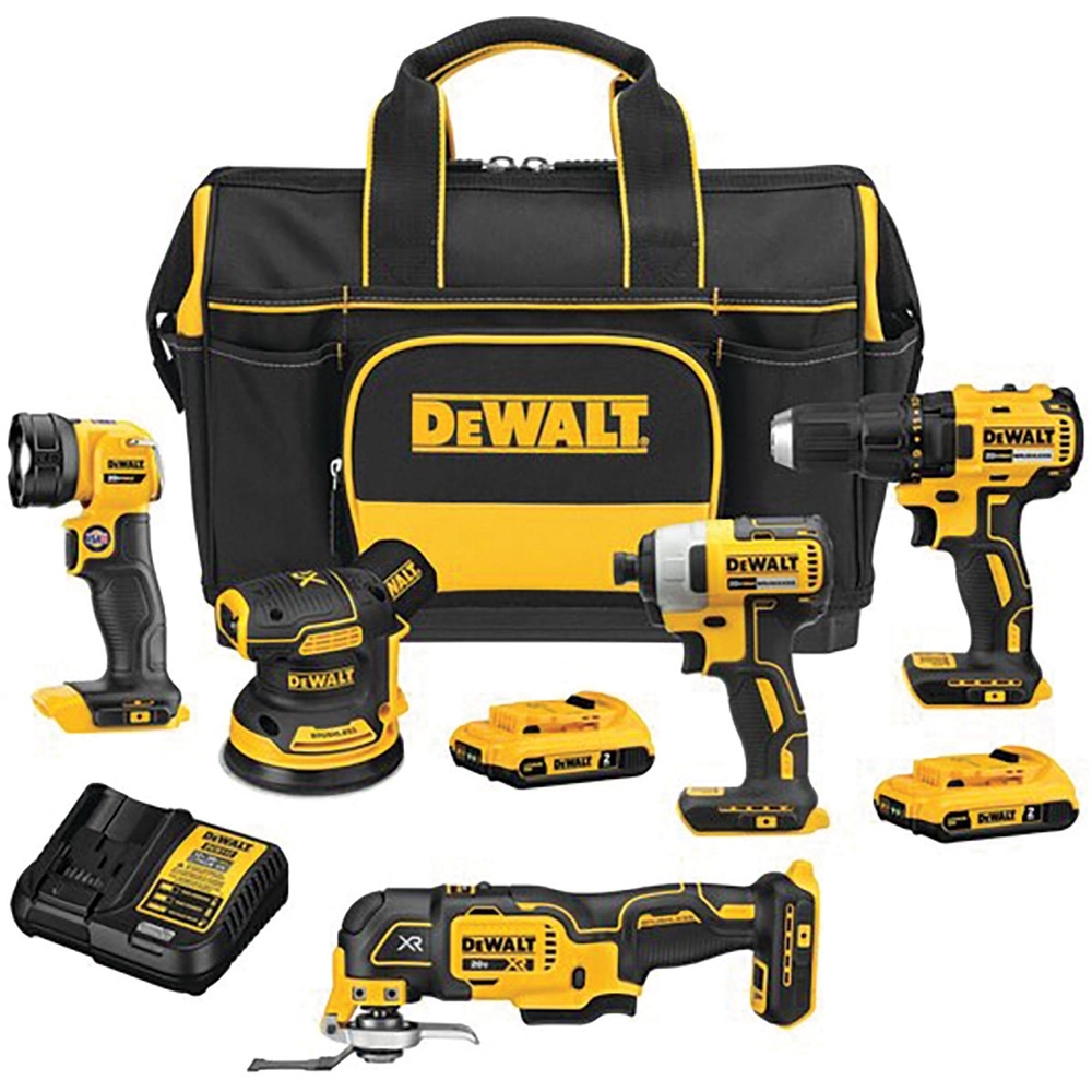 DeWalt 20V MAX 5 Tool Combo Kit With Contractor Bag Runnings