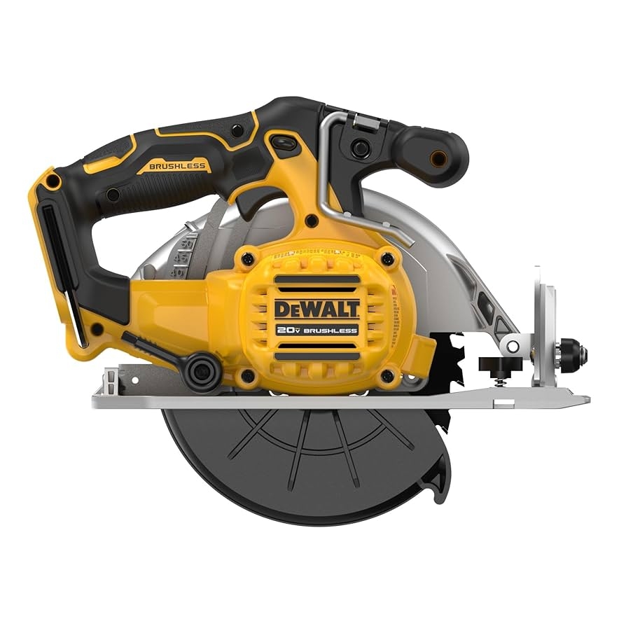 DEWALT 20V MAX 6 1 2 In Brushless Cordless Circular Saw Tool Only DCS565B Amazon