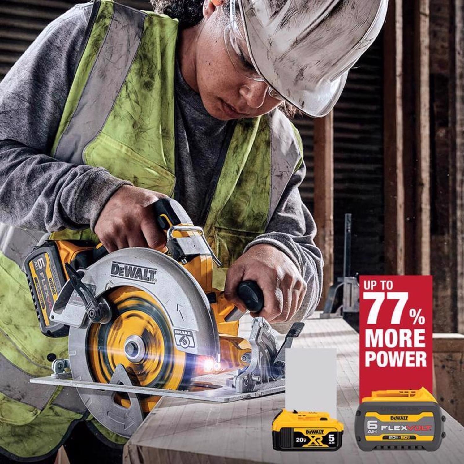 DeWalt 20V Max 7 1 4 In Cordless Brushless Circular Saw Tool Only