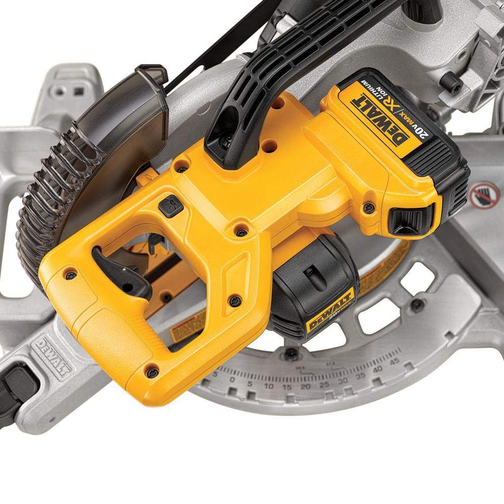 DEWALT 20V MAX 7 1 4 Inch Miter Saw Cordless DCS361M1 Amazon