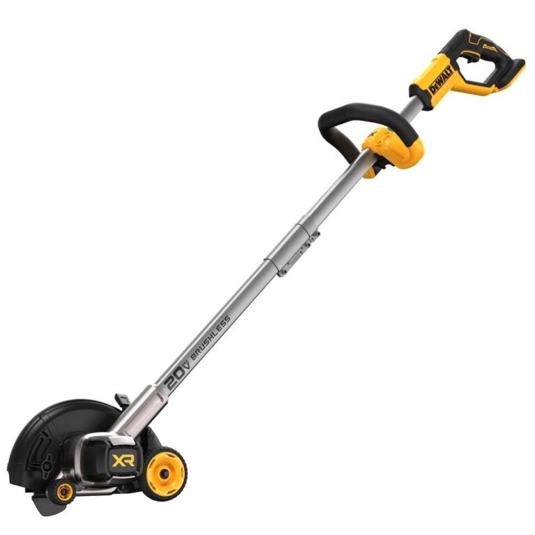 DEWALT 20V MAX 7 5 In Cordless Battery Powered Lawn Edger Tool Only DCED400B The Home Depot