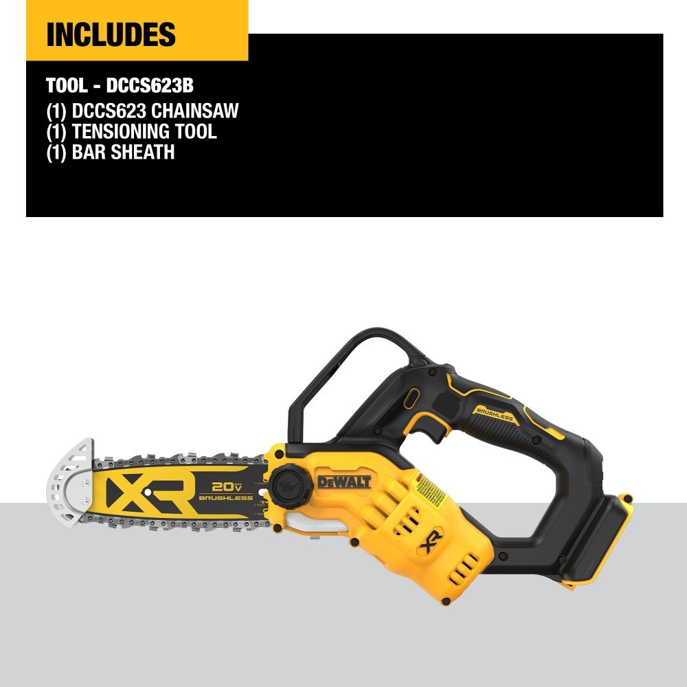 dewalt 8 inch chainsaw