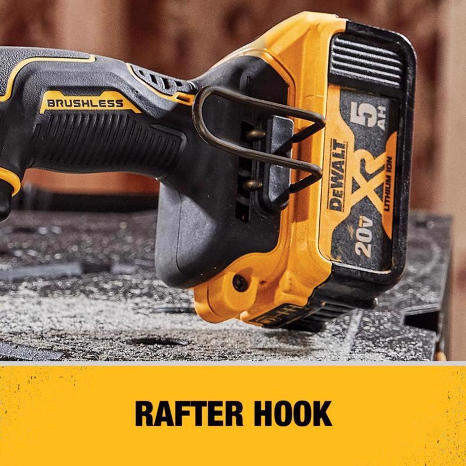 DeWalt 20V MAX ATOMIC 4 1 2 In Cordless Brushless Compact Circular Saw Tool Only