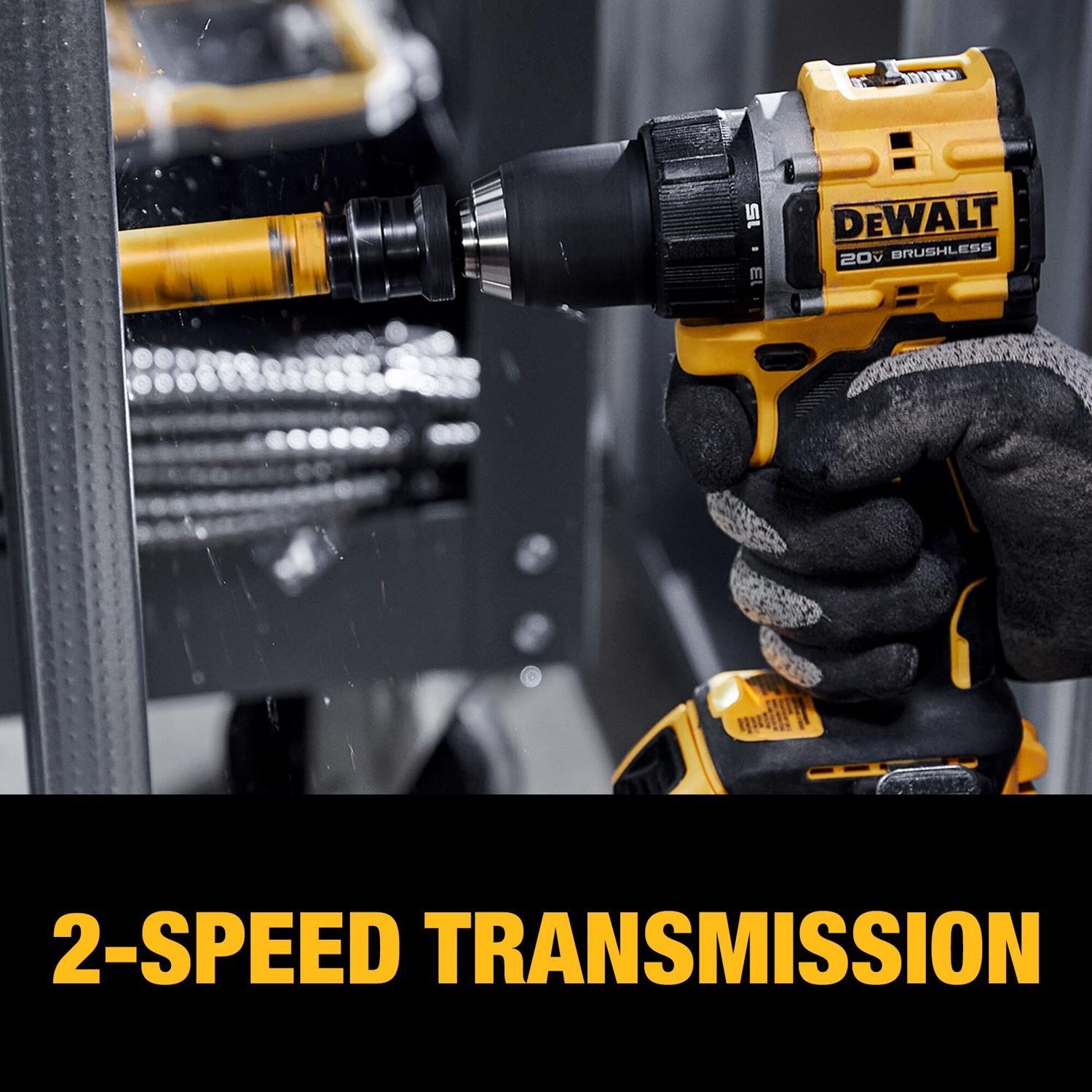 dewalt drill/impact combo 20v brushless