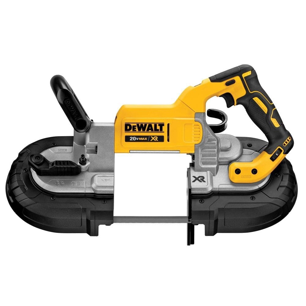 DEWALT 20V MAX Band Saw 5 Cutting Capacity Integrated Hang Hooks Portable For Deep Cuts Bare Tool Only DCS374B Amazon