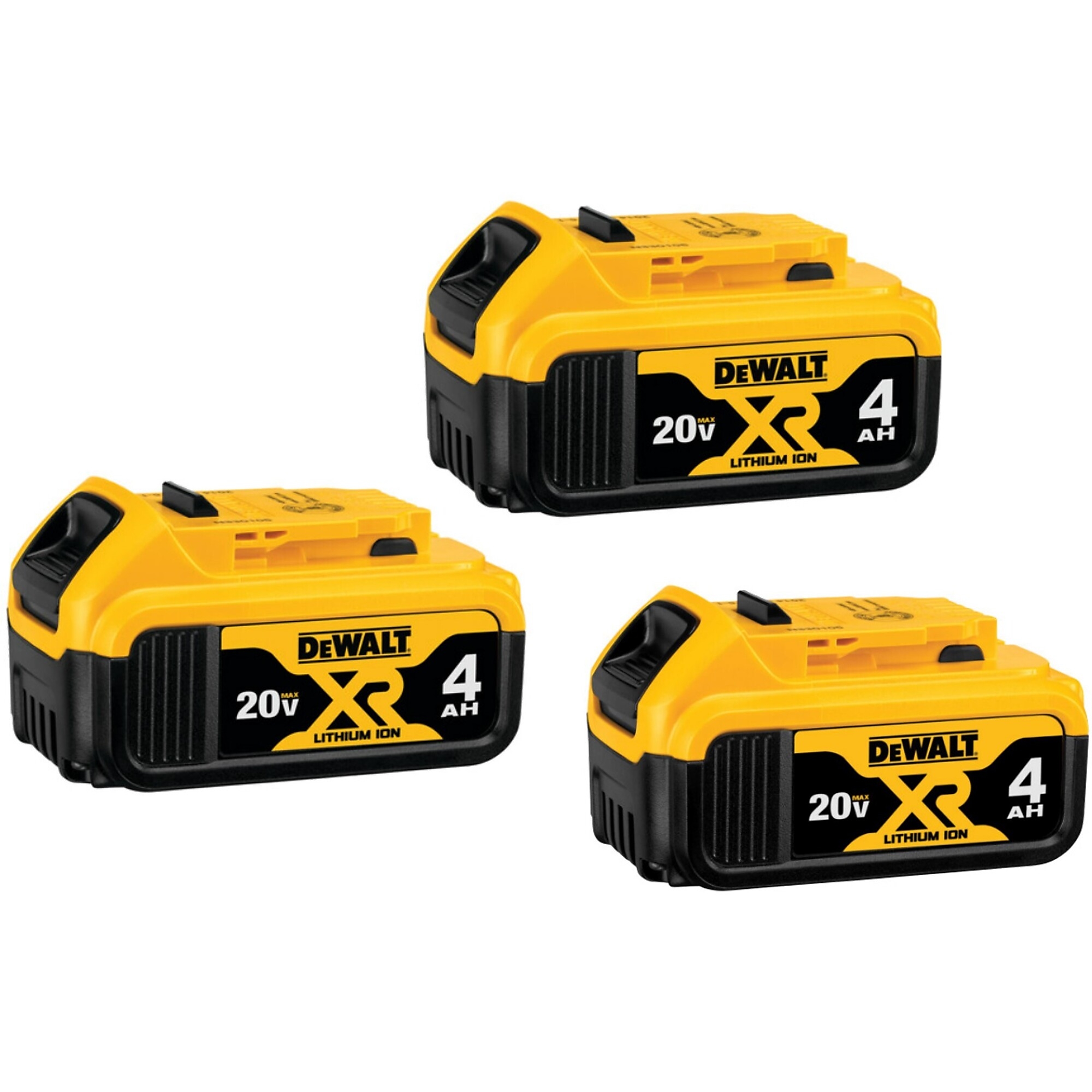 DEWALT 20V MAX Battery 4 0Ah 3 Pack Model DCB204 3 Northern Tool