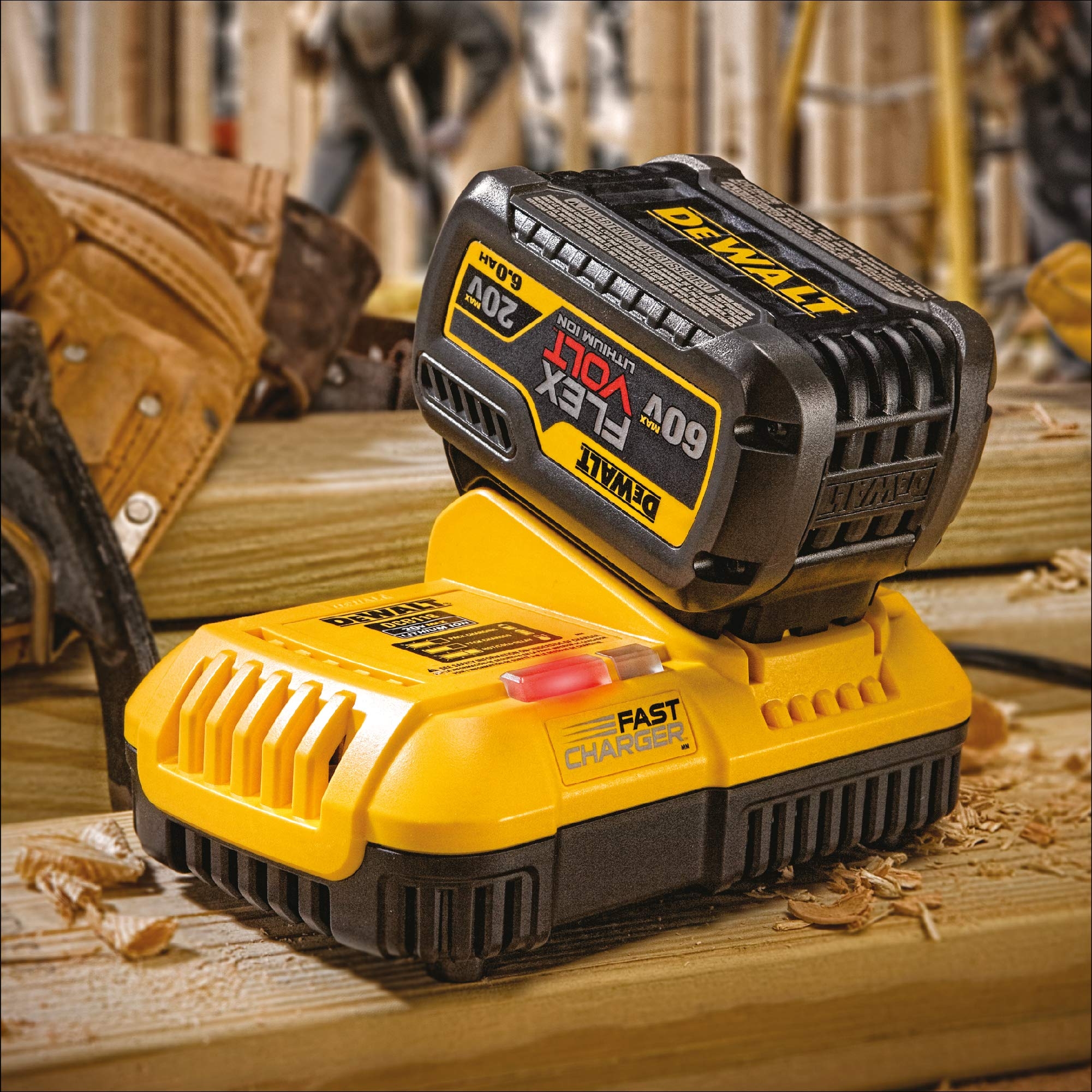 DEWALT 20V MAX Battery 6 Ah 2 Pack Fully Charged In Under 90 