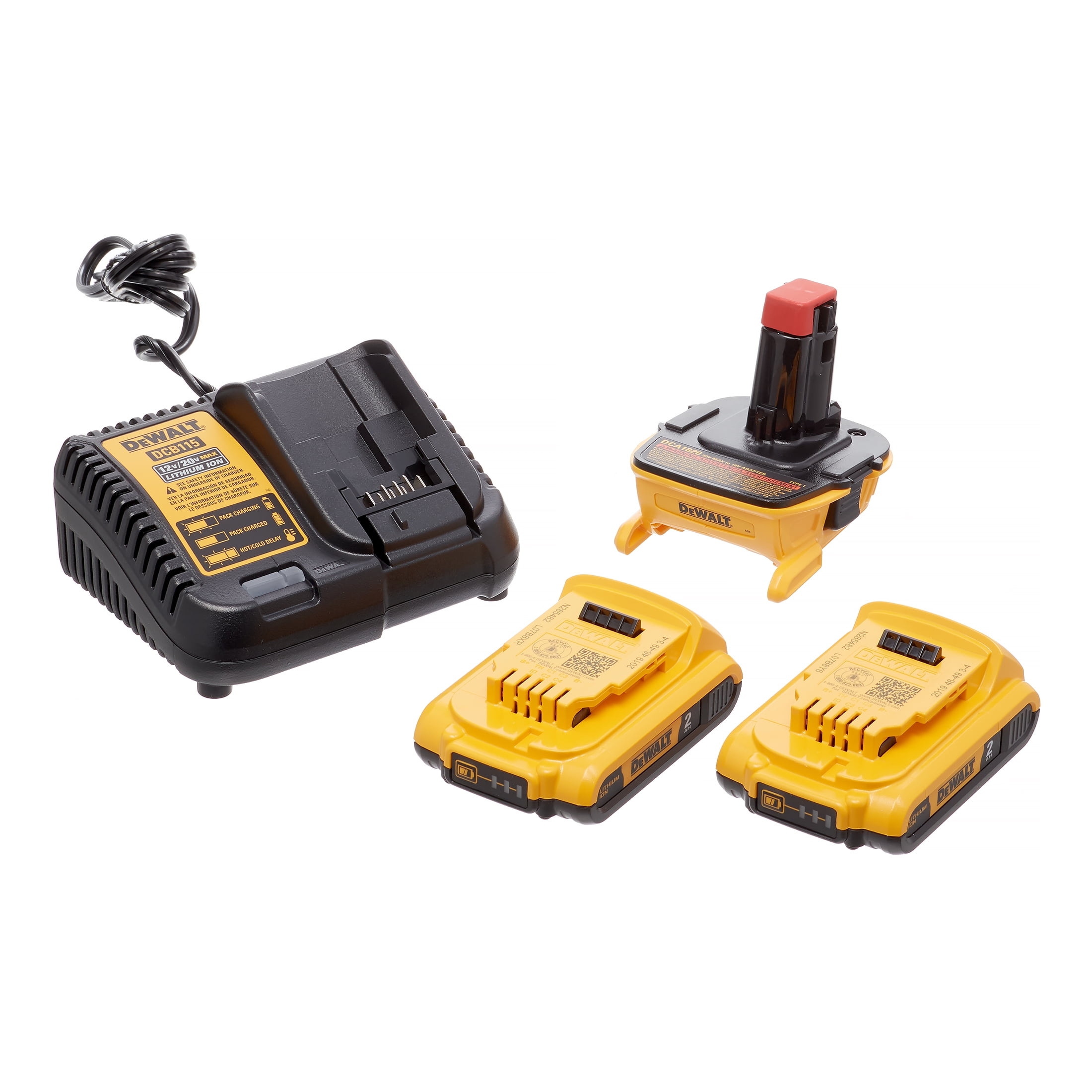 dewalt 18v battery adapter