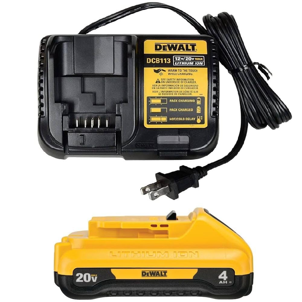 dewalt 20v max battery and charger