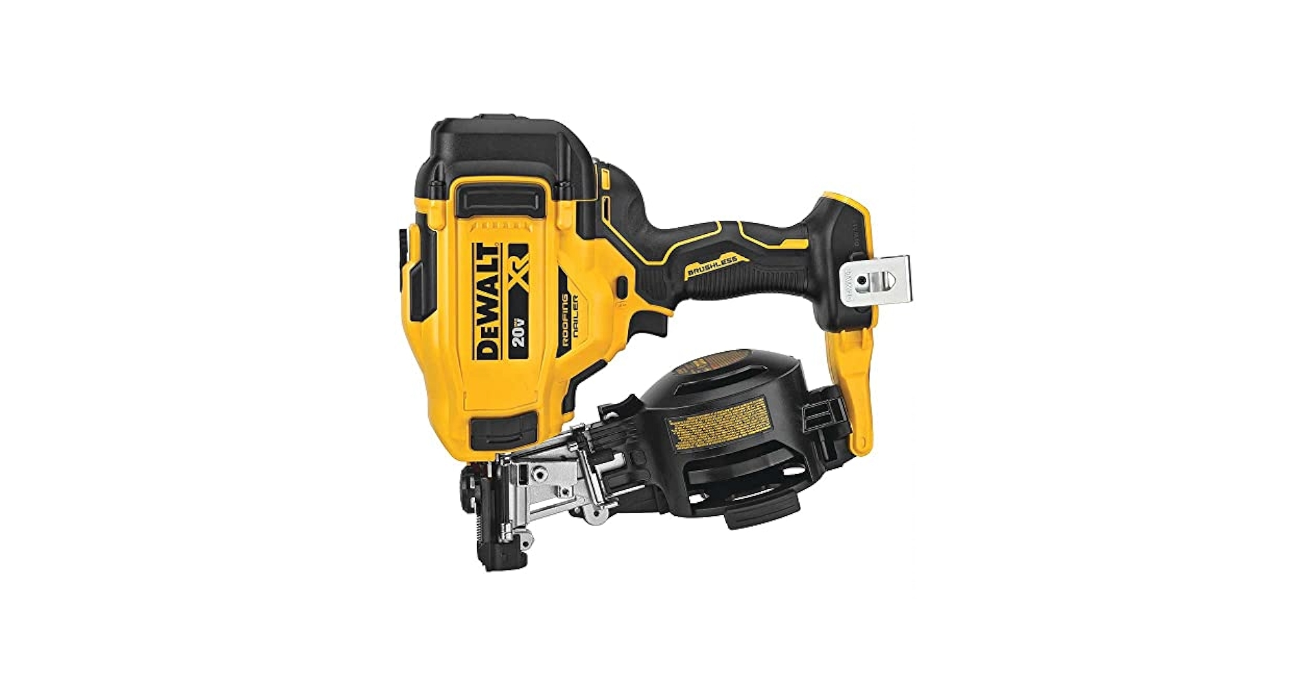 DeWalt 20V MAX Brushless 15 Degree Cordless Coil Battery Powered 