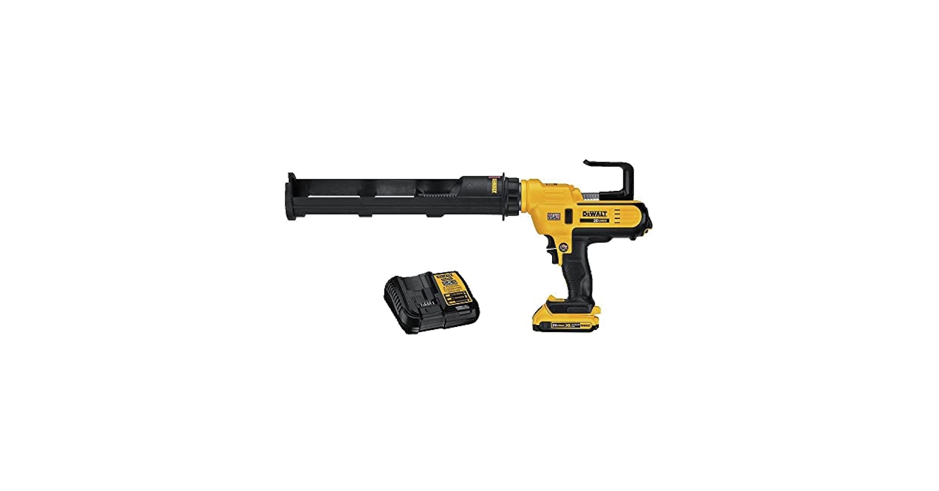 DEWALT 20V MAX Caulking Gun Adhesive Gun 29 oz DCE570D1 Amazon