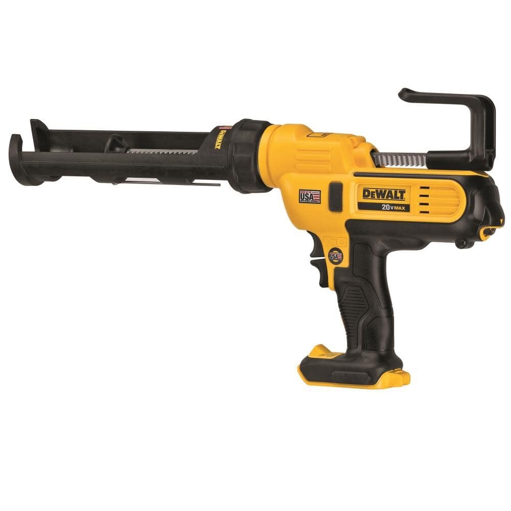 DEWALT 20V MAX Caulking Gun Cordless 10oz Variable Speed Trigger Interchangeable Canister Trays Bare Tool Only DCE560B Amazon