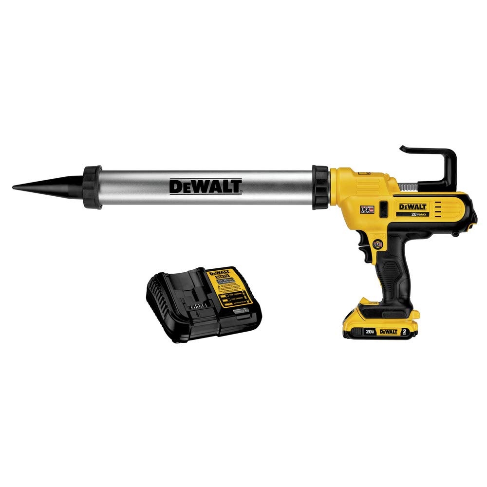 DEWALT 20V MAX Caulking Gun Kit Sausage Pack 300 600ml DCE580D1 Amazon