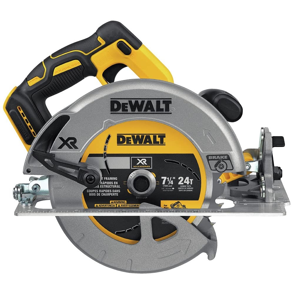DEWALT 20V MAX Circular Saw Cordless With Brake 7 1 4 Inch Tool Only DCS570B Amazon