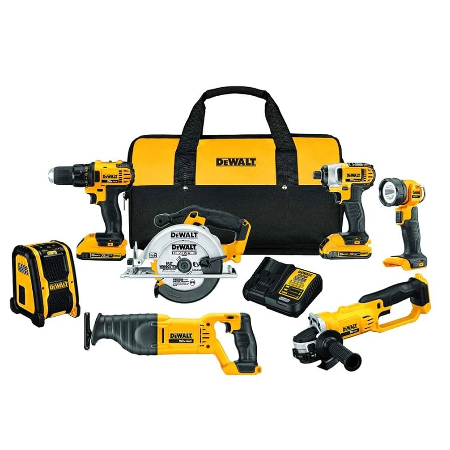 DEWALT 20V MAX Combo Kit Compact 7 Tool DCK720D2 Amazon