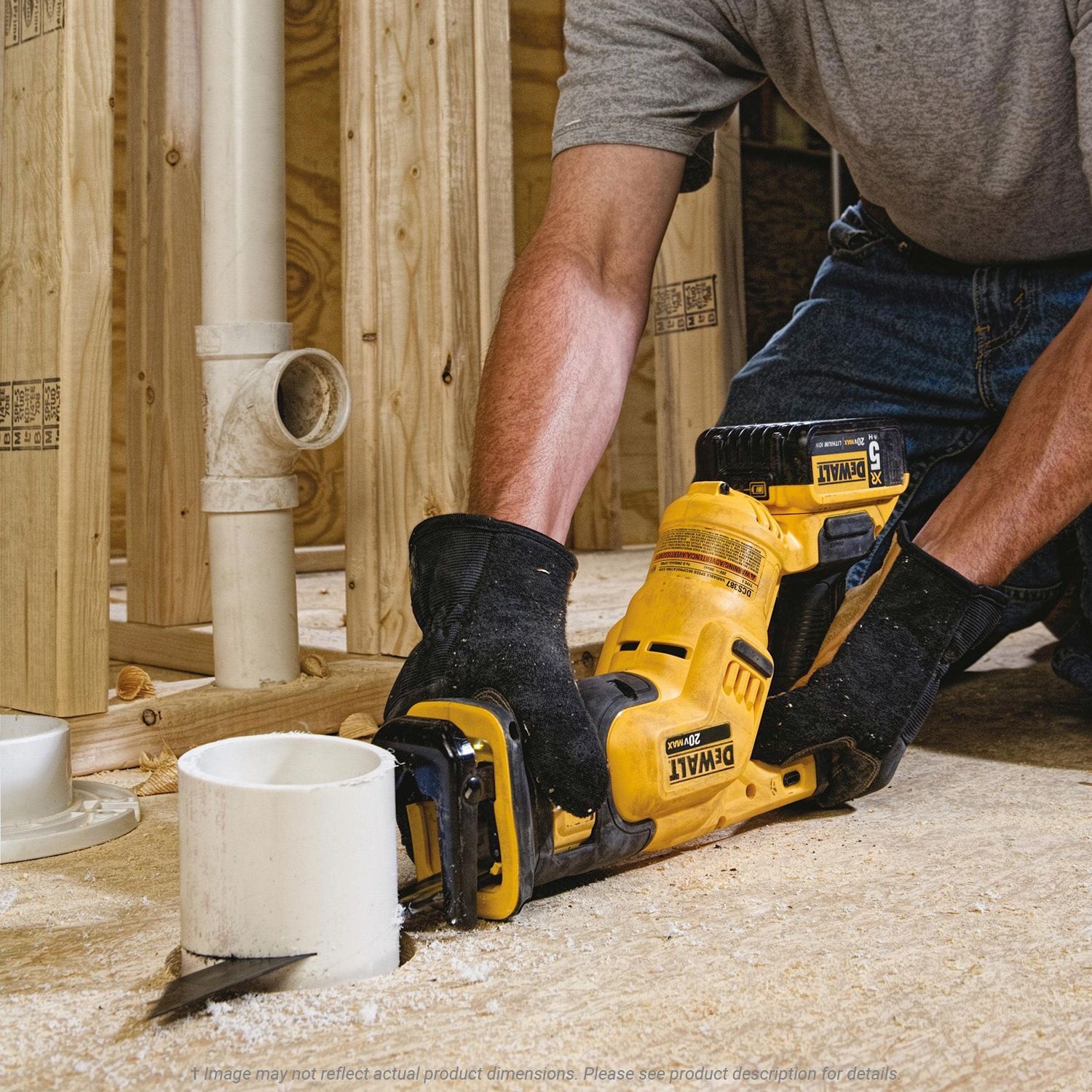 DeWalt 20V MAX Compact Reciprocating Saw Bare Tool K L Jack