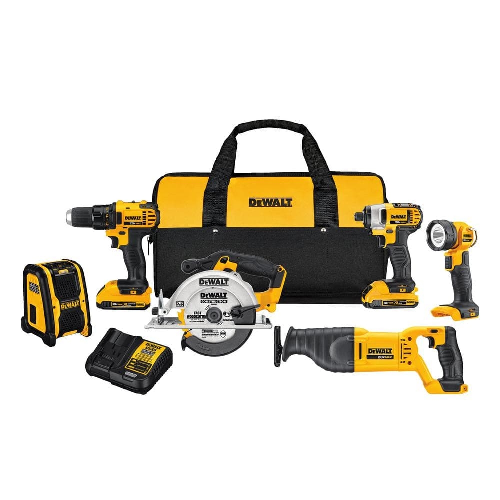 dewalt 6 tool combo kit