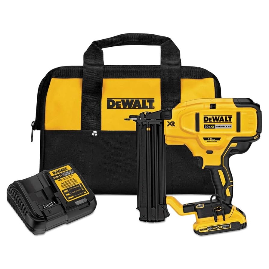 DEWALT 20V MAX Cordless Brad Nailer Kit 18GA DCN680D1 Amazon