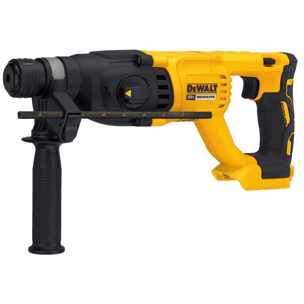 DEWALT 20V MAX Cordless Brushless 1 In SDS Plus D Handle Concrete And Masonry Rotary Hammer Tool Only DCH133B The Home Depot
