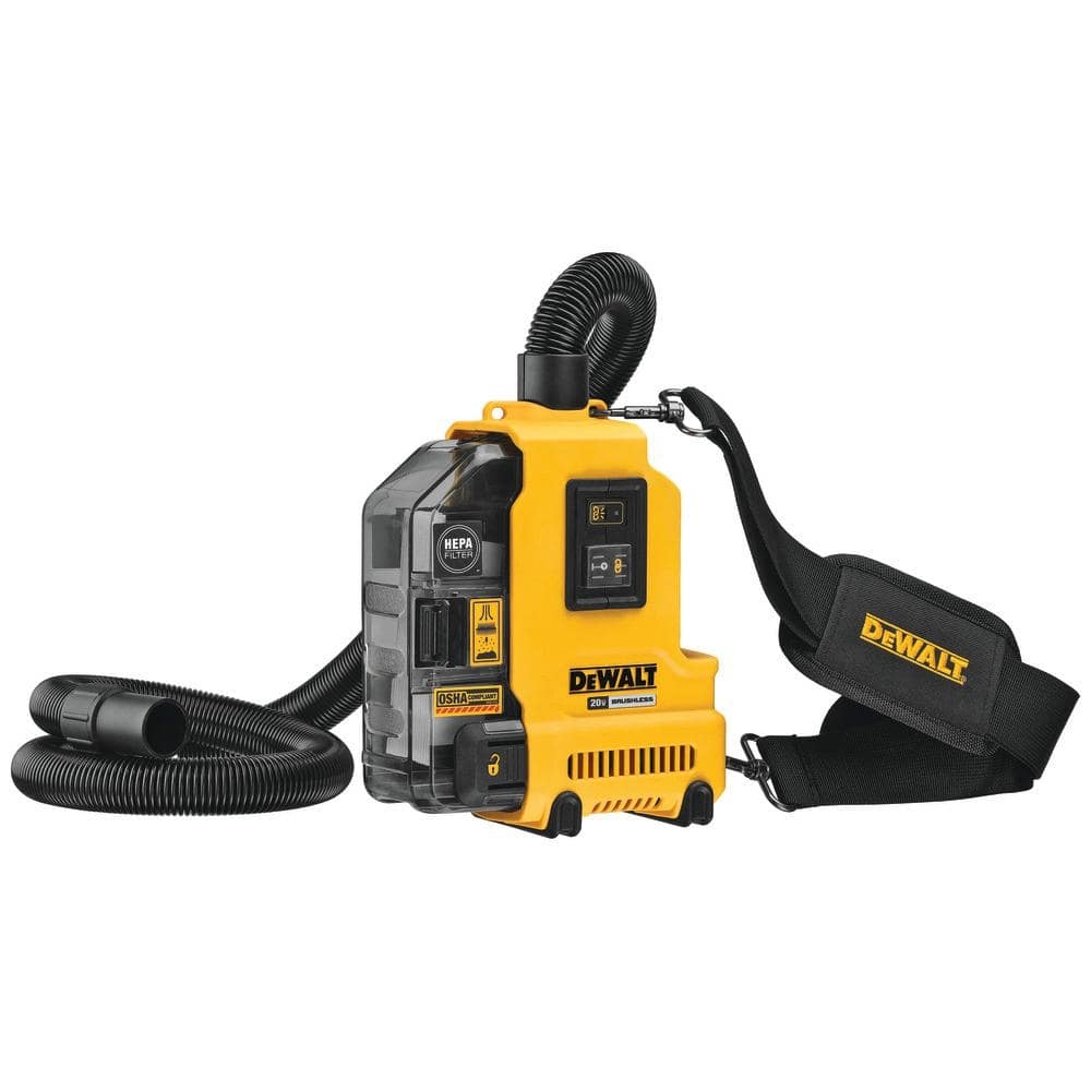 DEWALT 20V MAX Cordless Brushless Universal Dust Extractor Tool Only DWH161B The Home Depot