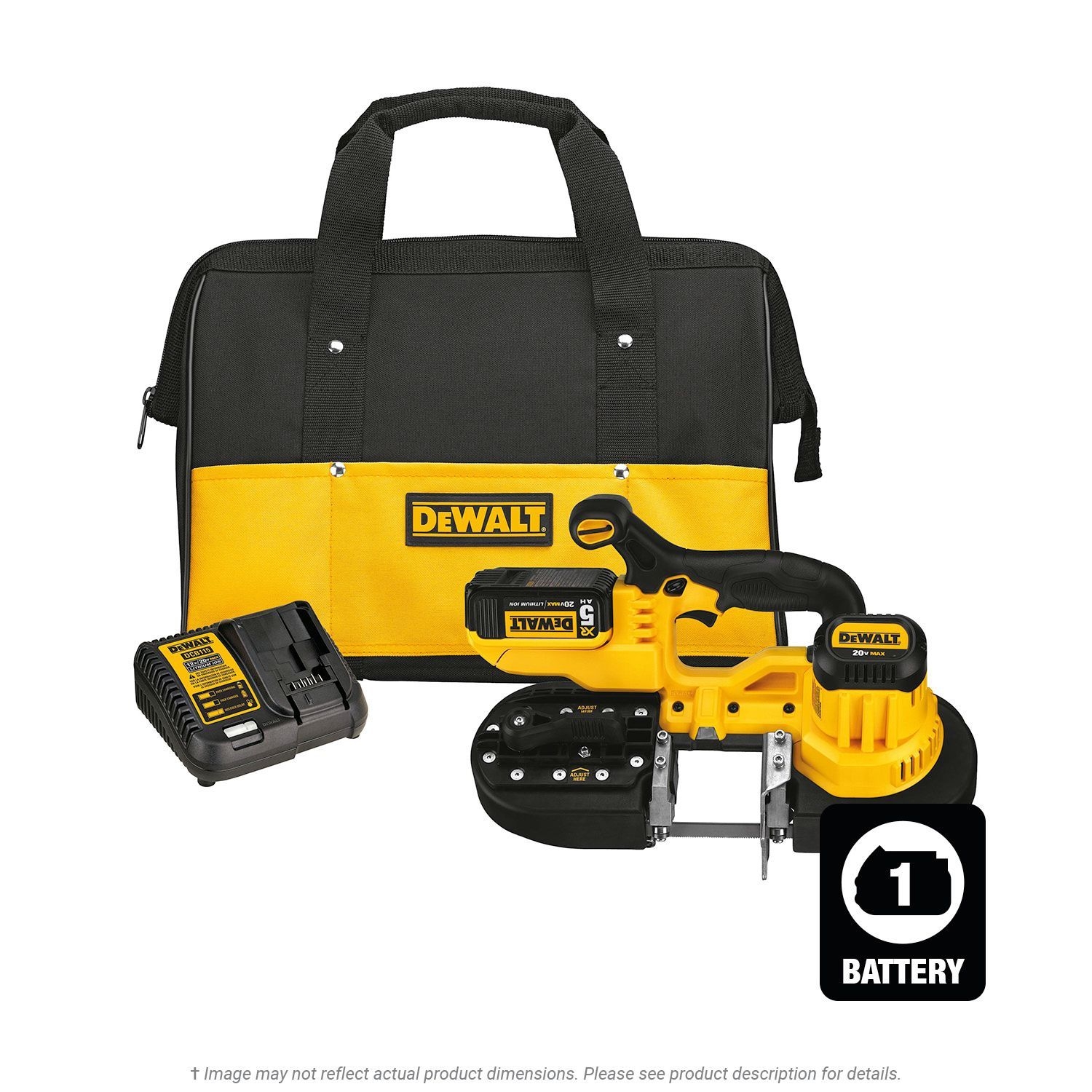 dewalt cordless band saw